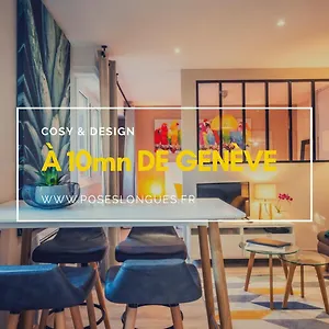  Appartement Le Chatelet- Parking Gratuit - Cosy Et Design - à 10 Mn De Geneve France